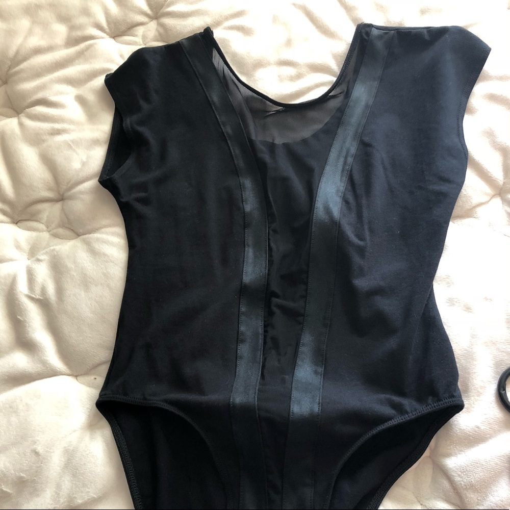 American Apparel Black body suit